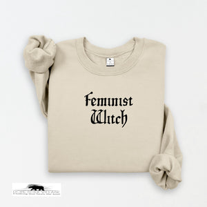 'Feminist Witch' | Feminist Witchy Sweatshirt | Dope Soul Village