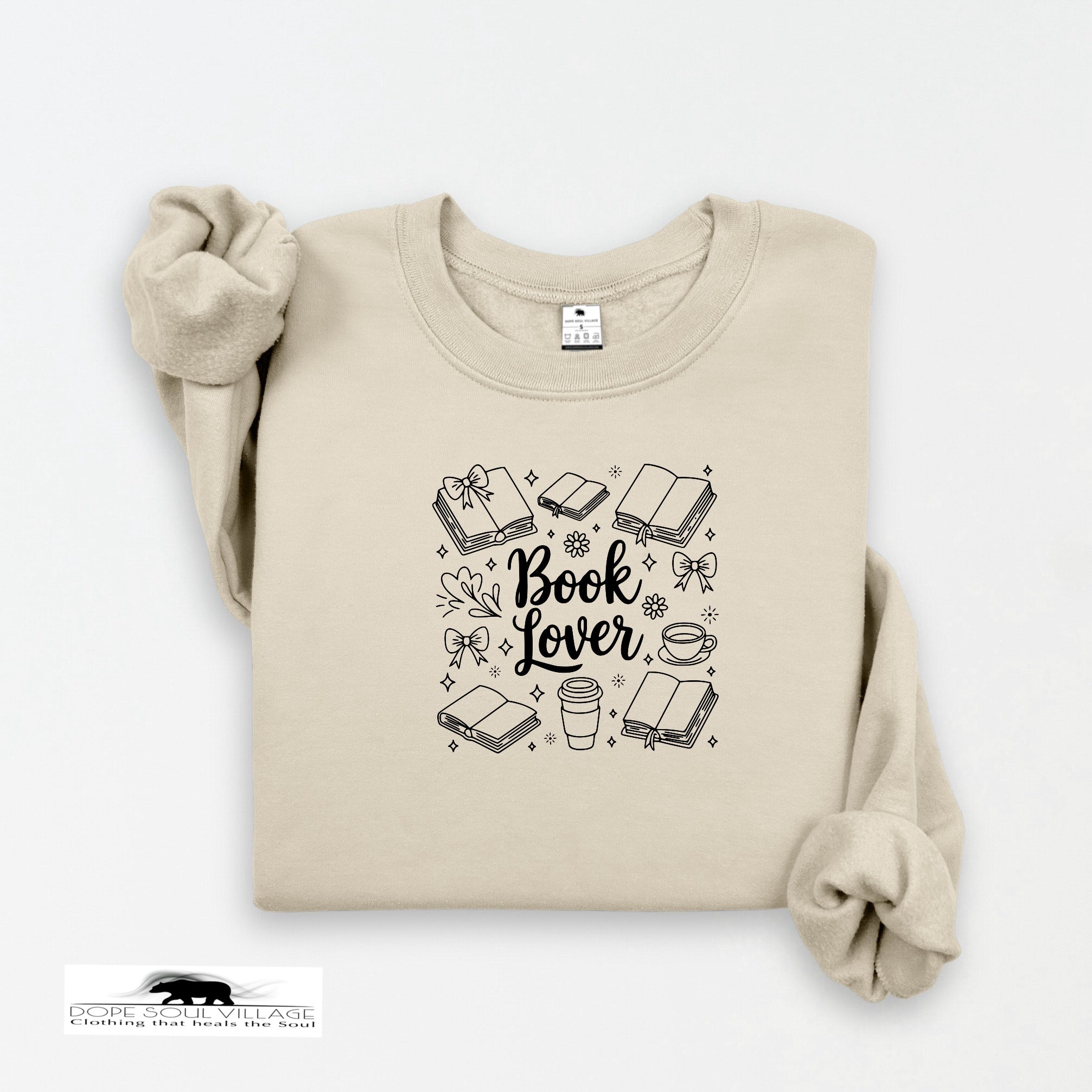 📚 Book Lover Sweatshirt | Booktok Collection | Dope Soul Village