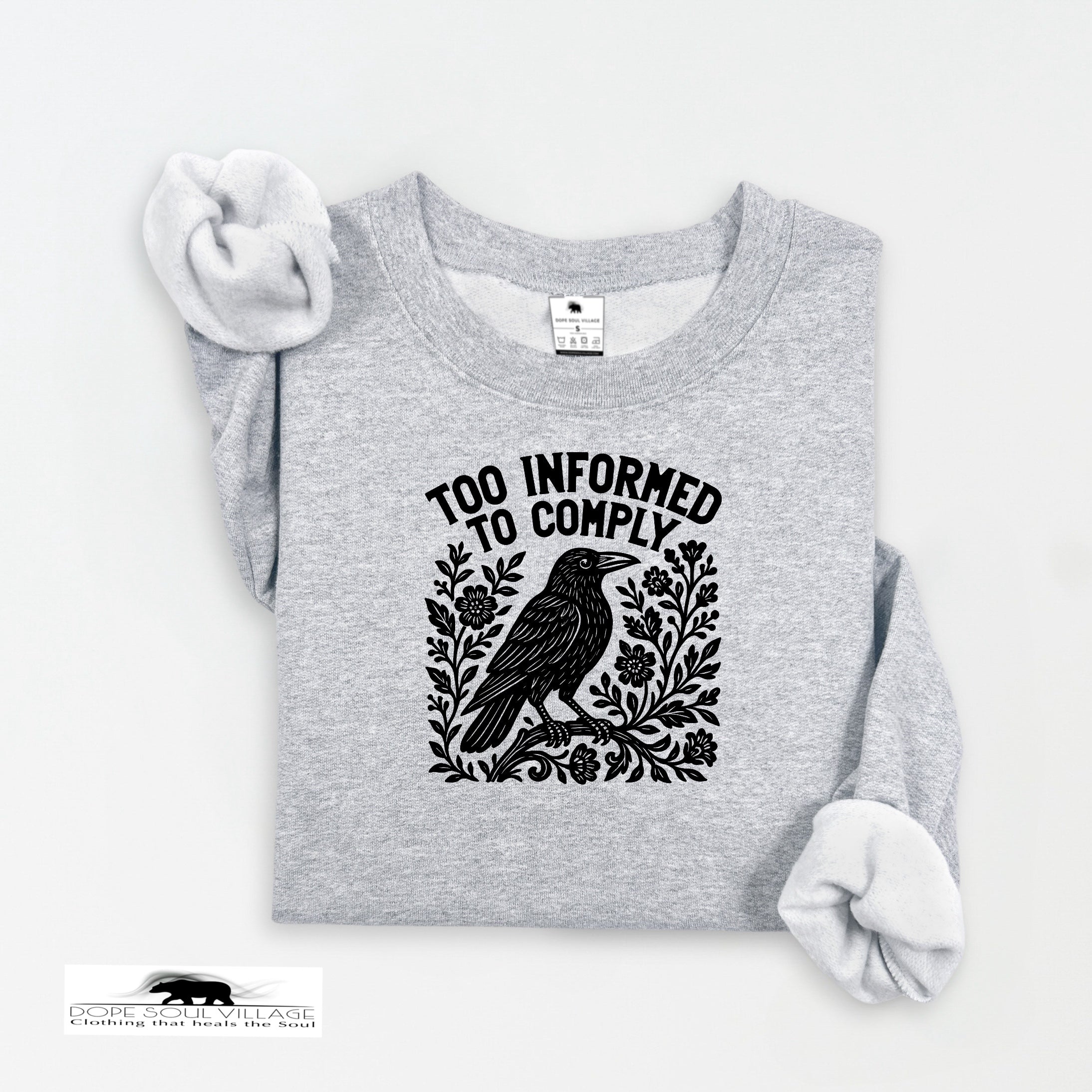 Too Informed to Comply | Crow Collection | DSV