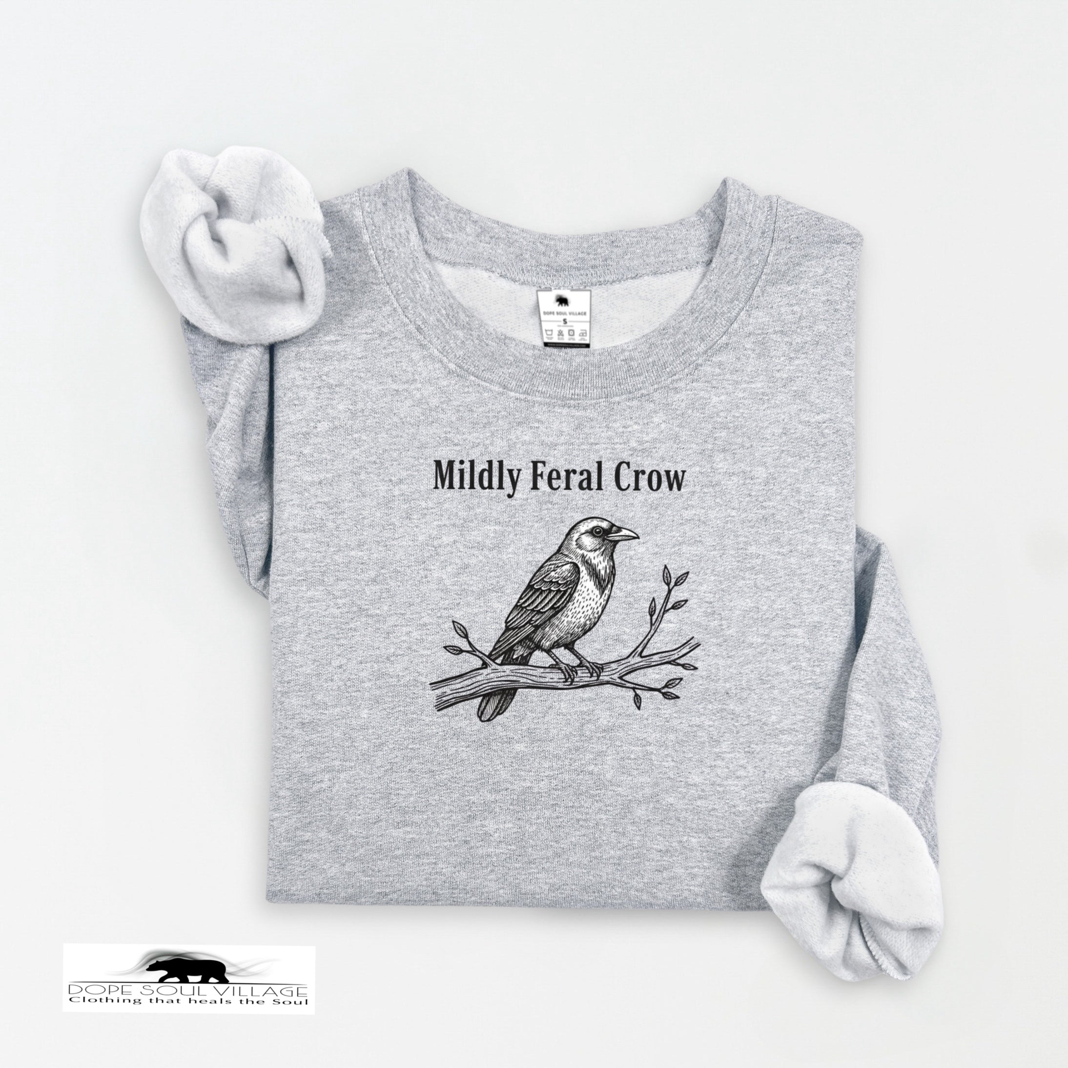 Mildly Feral Crow | Crow Collection | DSV