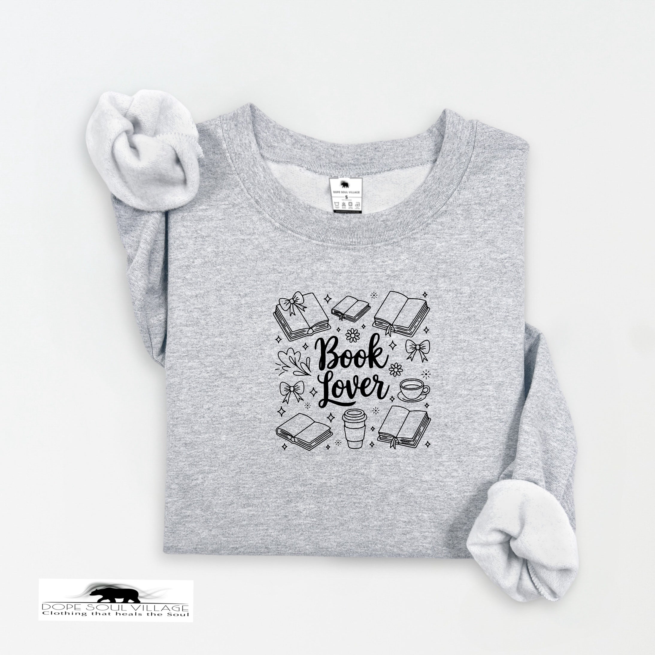 📚 Book Lover Sweatshirt | Booktok Collection | Dope Soul Village