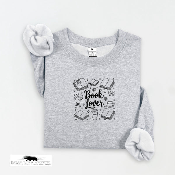 📚 Book Lover Sweatshirt | Booktok Collection | Dope Soul Village