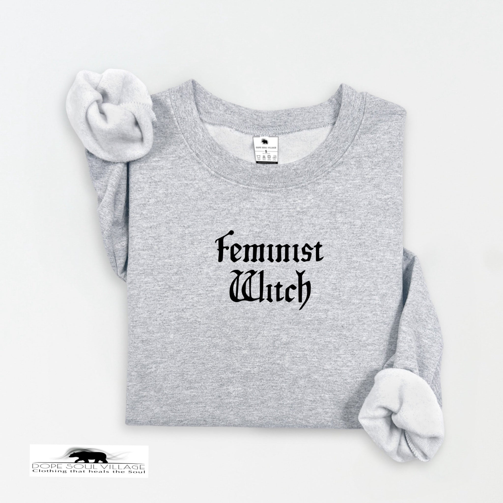 'Feminist Witch' | Feminist Witchy Sweatshirt | Dope Soul Village