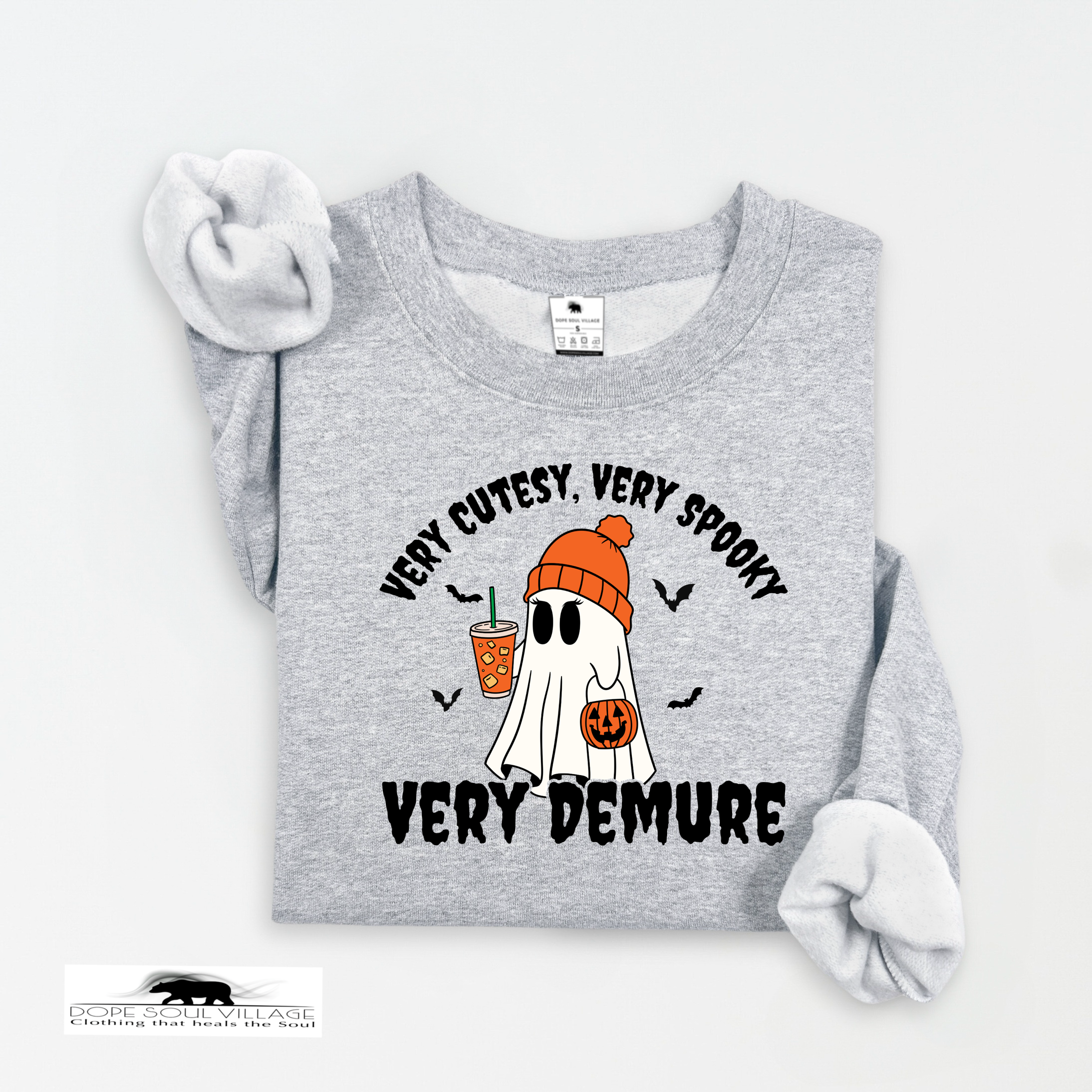 Very Cutesy, Very Demure Sweatshirt | Halloween Collection | Dope Soul Village