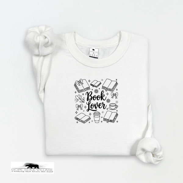 📚 Book Lover Sweatshirt | Booktok Collection | Dope Soul Village