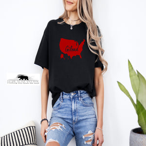 USA is Gilead | Handmaid Tale inspired | Feminist T-shirt | Dope Soul Village