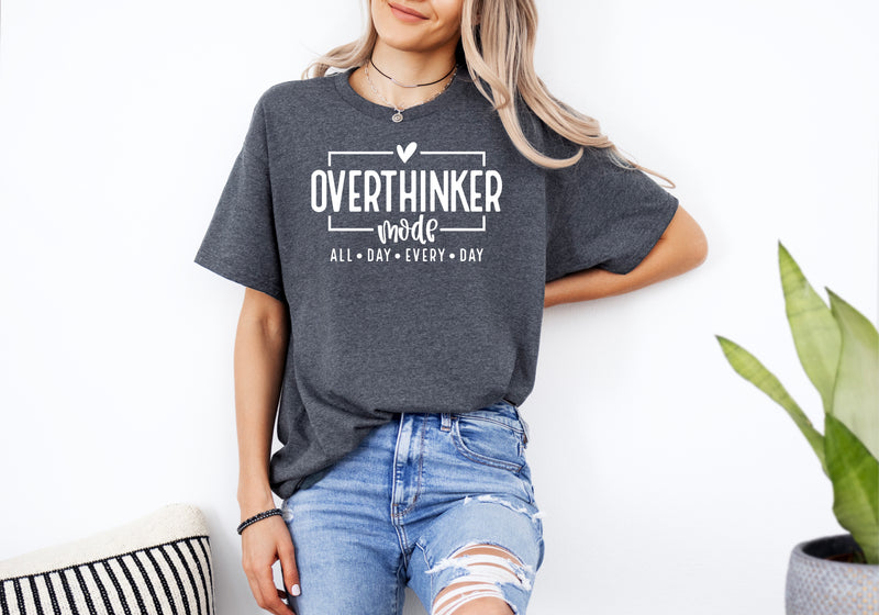 ‘ Overthinker Mode’ Unisex T-Shirt |Dope Soul Village