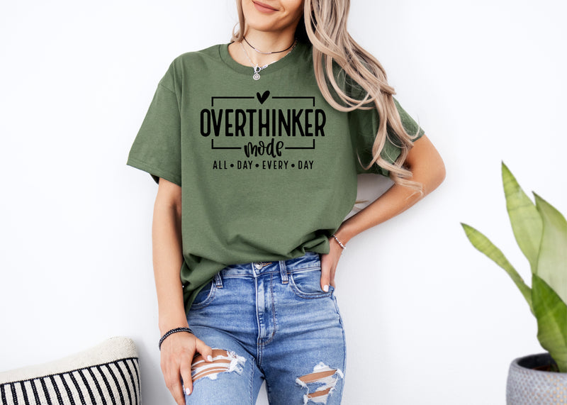 ‘ Overthinker Mode’ Unisex T-Shirt |Dope Soul Village