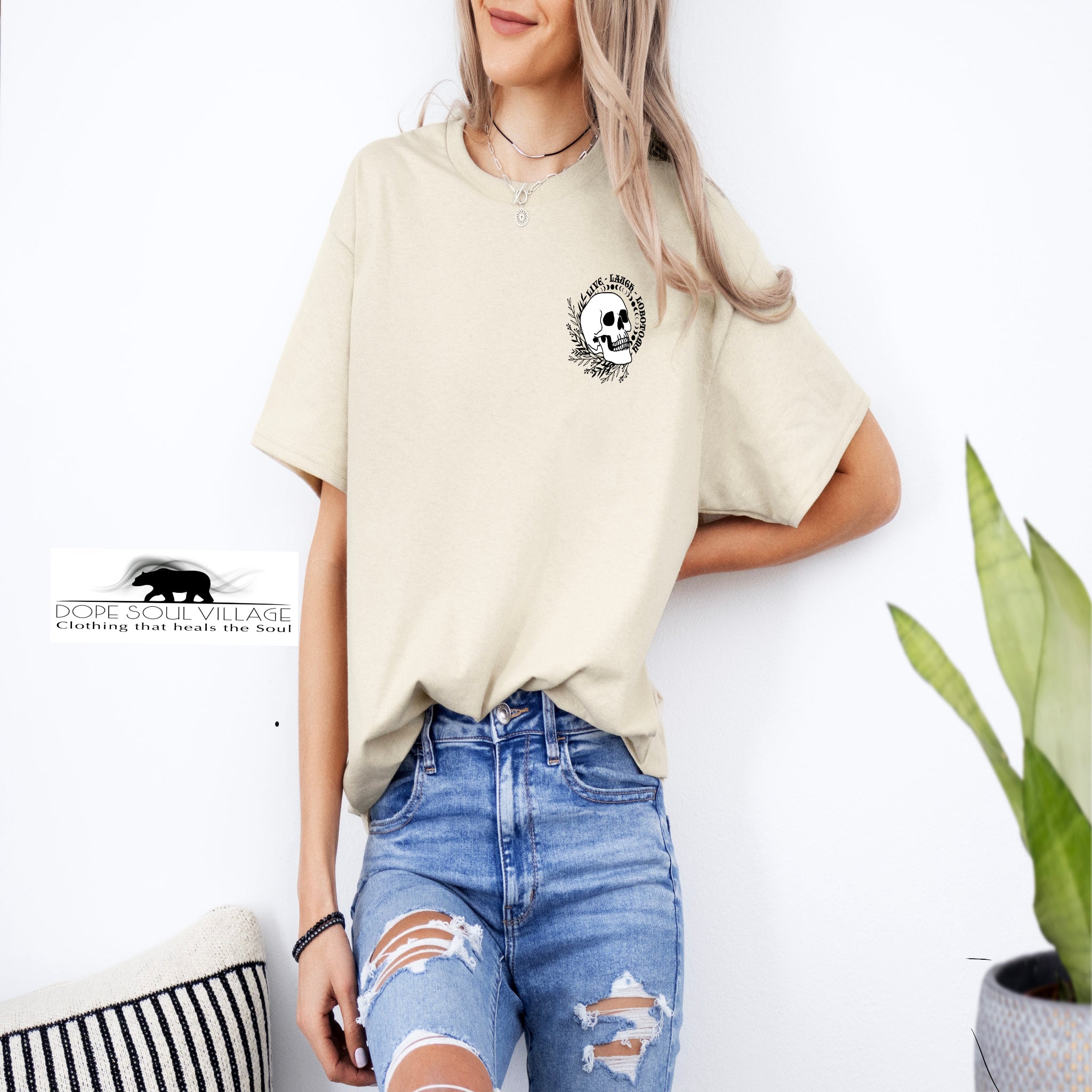 Live, Love, Lobotomy | Feminist Witchy T-Shirt 🖤💀✨| Dope Soul Village