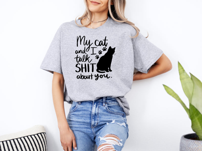 'Me and My Cat are Judging You' Unisex T-Shirt | Dope Soul Village