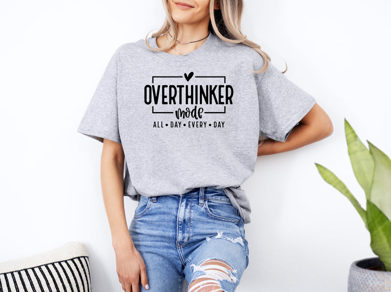 ‘ Overthinker Mode’ Unisex T-Shirt |Dope Soul Village