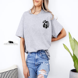 Bad Witch | Witchy Pocket print T-shirt | Dope Soul Village