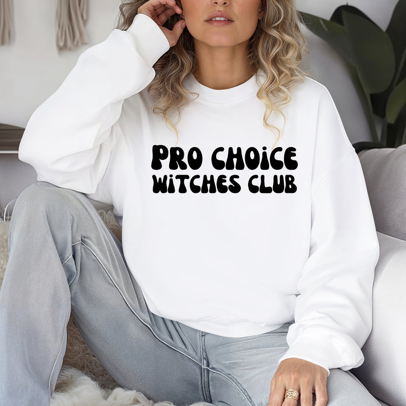 ' Pro choice witches club' Unisex Sweatshirt | Dope Soul Village