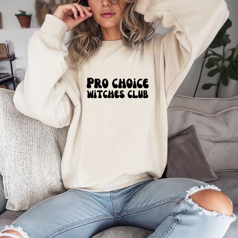 ' Pro choice witches club' Unisex Sweatshirt | Dope Soul Village