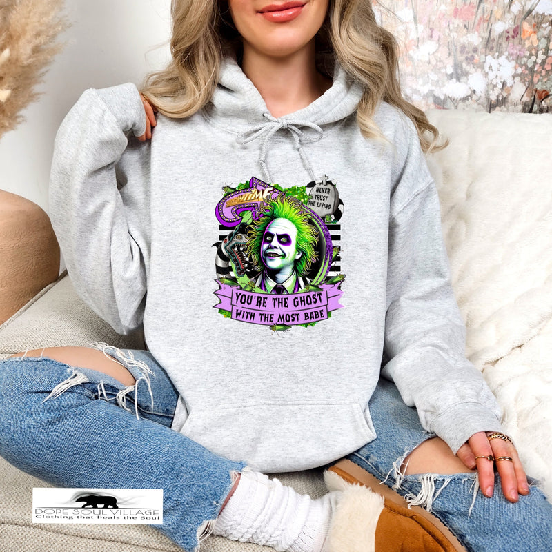 Beatlejuice Inspired |Witchy Hoodie | Dope Soul Village feminist UK based women owned business 