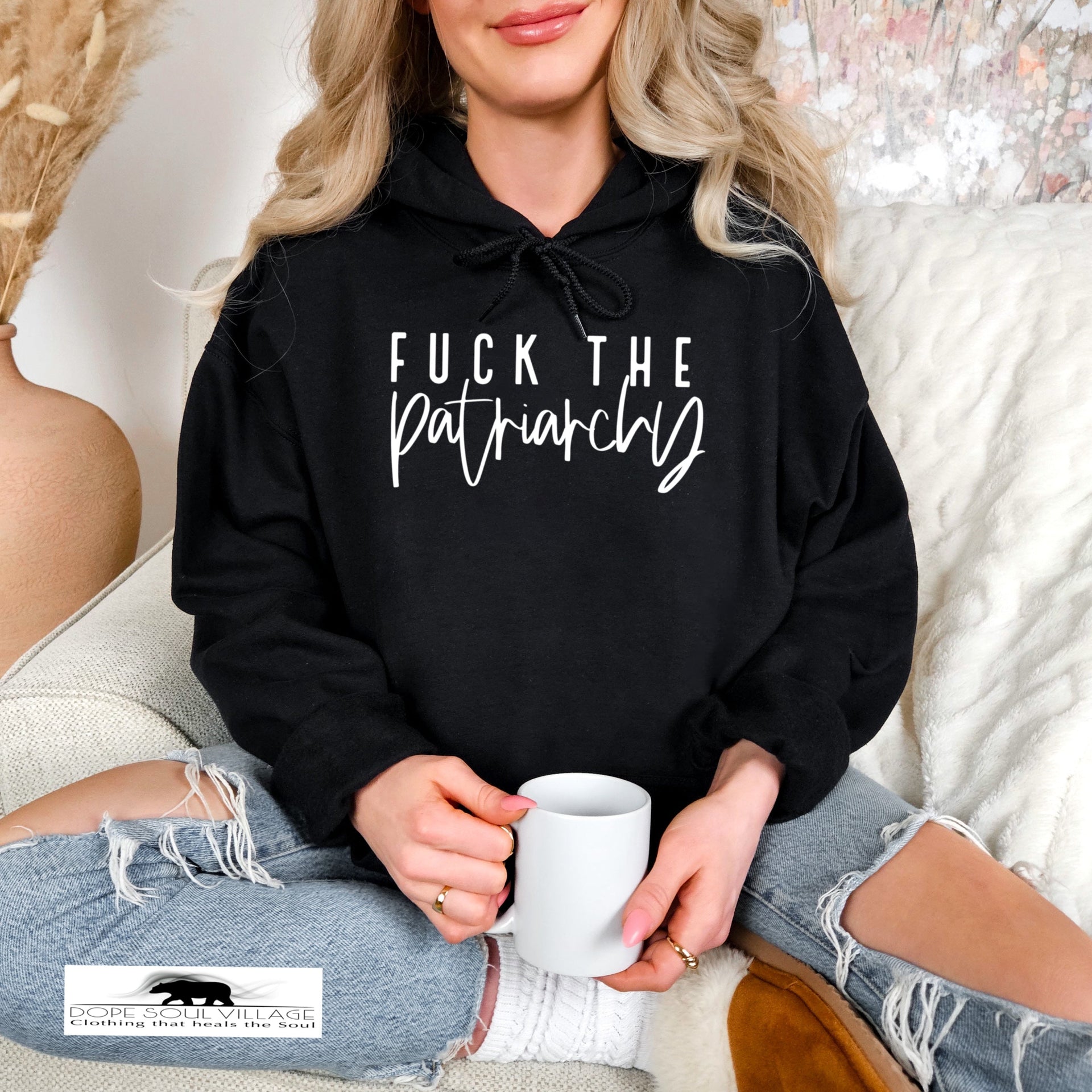 Fk the Patriarchy | Feminist Unisex Hoodie | Dope Soul Village