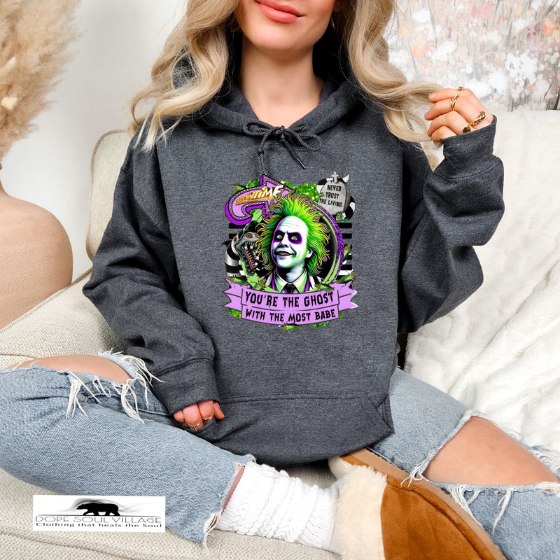 Beatlejuice Inspired |Witchy Hoodie | Dope Soul Village feminist UK based women owned business 