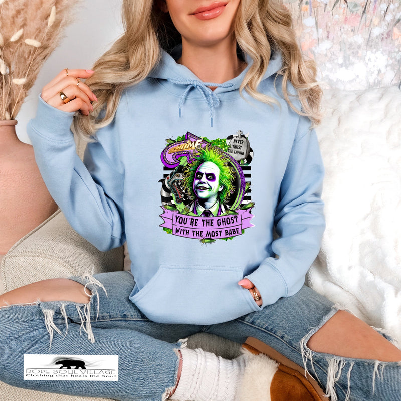 Beatlejuice Inspired |Witchy Hoodie | Dope Soul Village feminist UK based women owned business 