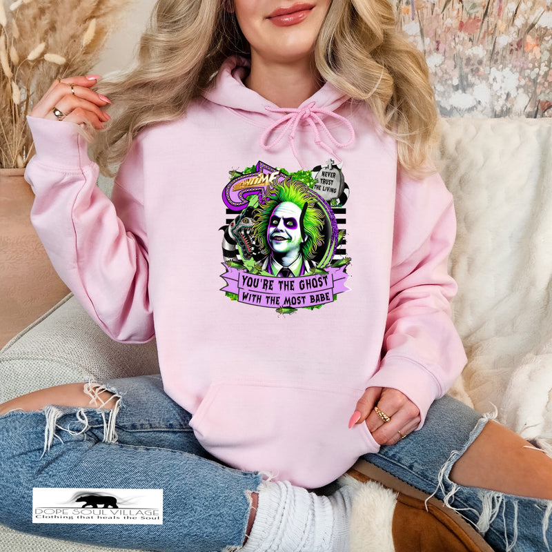 Beatlejuice Inspired |Witchy Hoodie | Dope Soul Village feminist UK based women owned business 