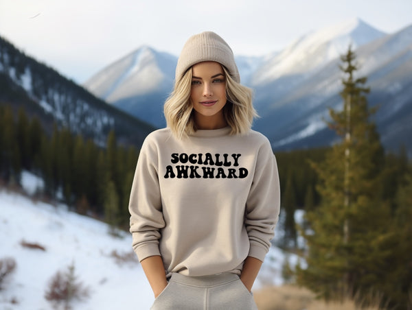 Social awkward | Mental Health sweatshirt| Dope Soul Village