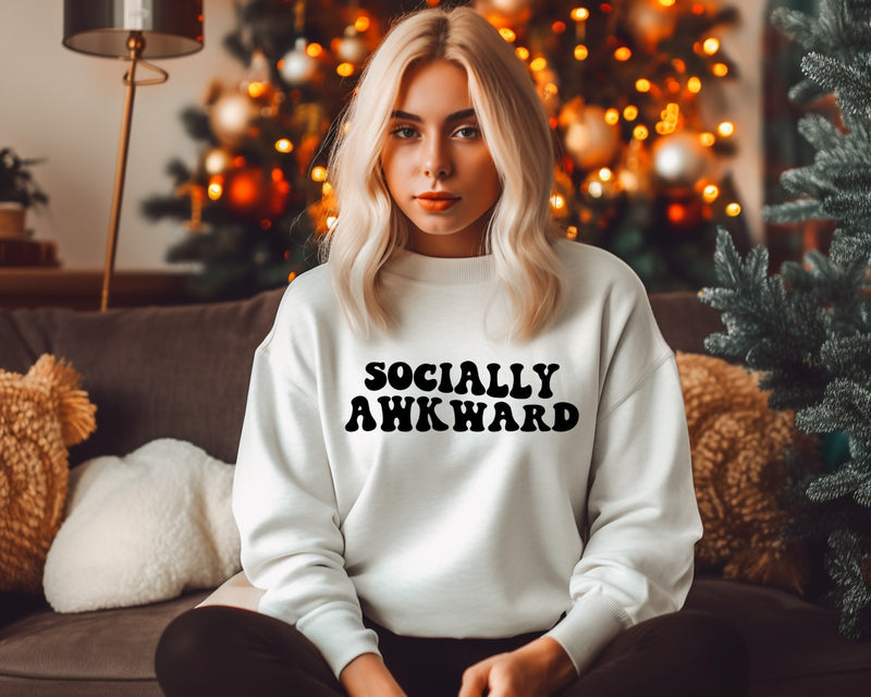 Social awkward | Mental Health sweatshirt| Dope Soul Village