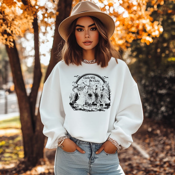 Girls will be Girls | Witches Coven Unisex Sweatshirt| Dope Soul Village