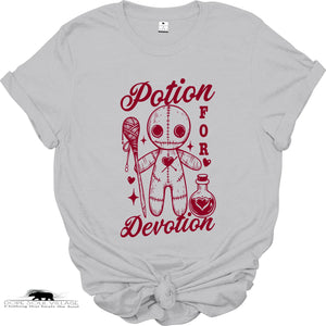 Potion for devotion | Witchy Vodoo Doll T-shirt | Dope Soul Village