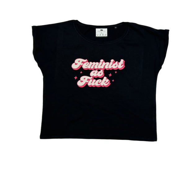 Feminist as FK | Feminist Women's T-shirt | Dope Soul Village feminist women small uk based business 