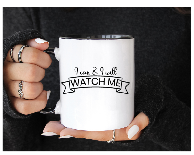 ' I can & I will ' Affirmation Coffee Mug | Dope Soul Village