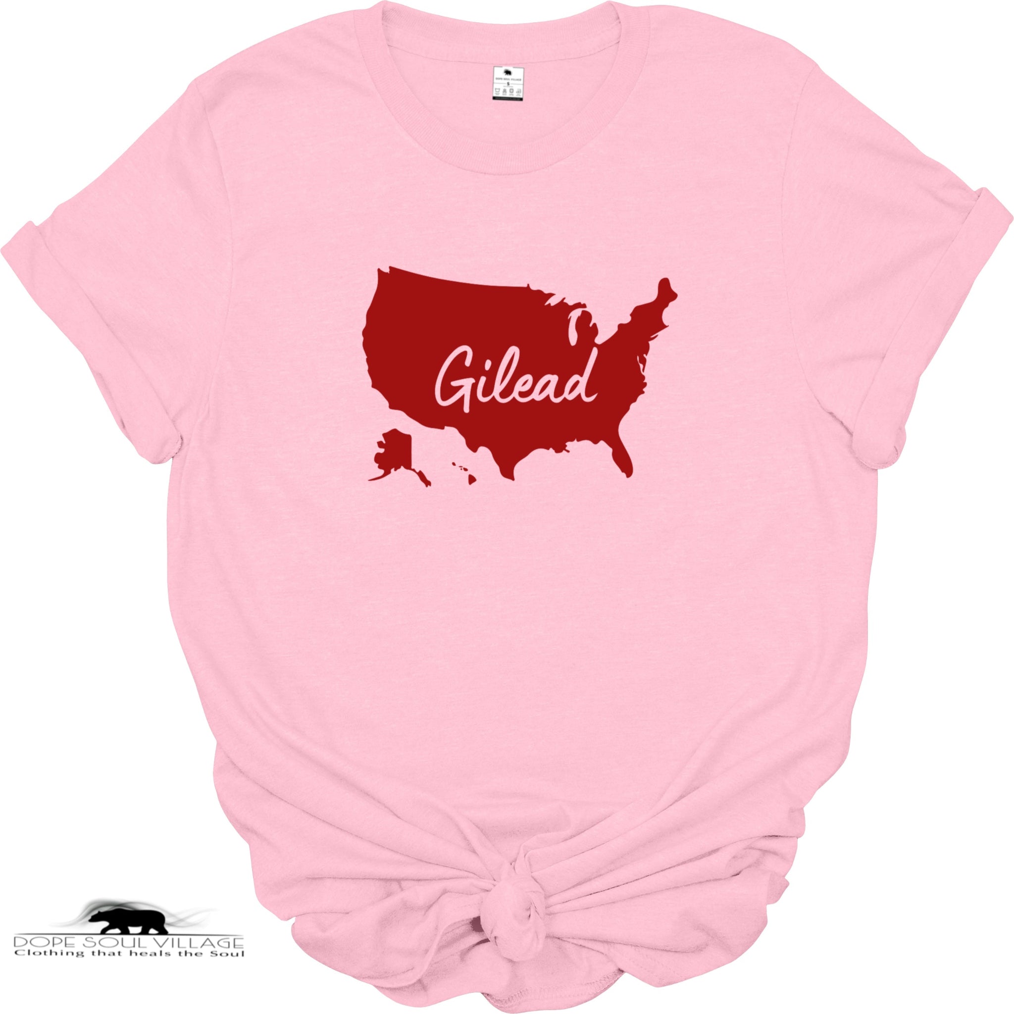 USA is Gilead | Handmaid Tale inspired | Feminist T-shirt | Dope Soul Village