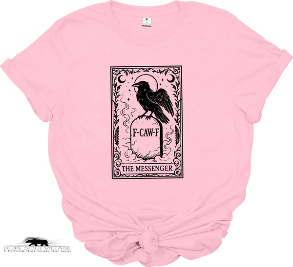 The Crow Is a Messenger | Crow Collection T-Shirt 🖤✨ | DSV