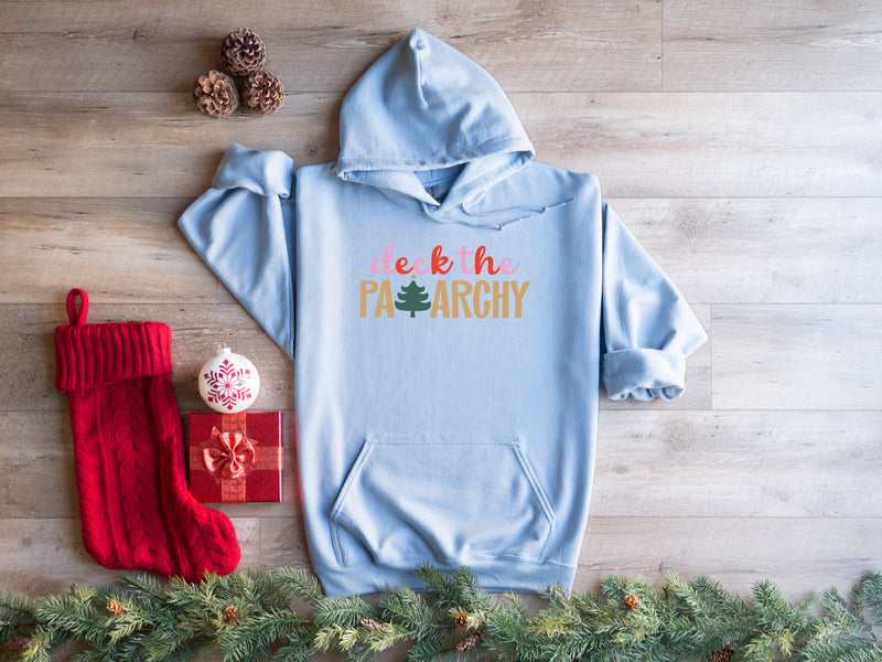 Deck the Patriarchy | Christmas Feminist Unisex Hoodie| Dope Soul Village