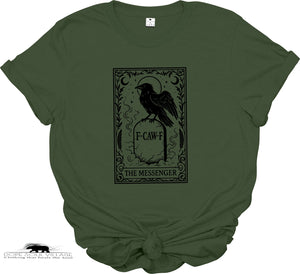 The Crow Is a Messenger | Crow Collection T-Shirt 🖤✨ | DSV