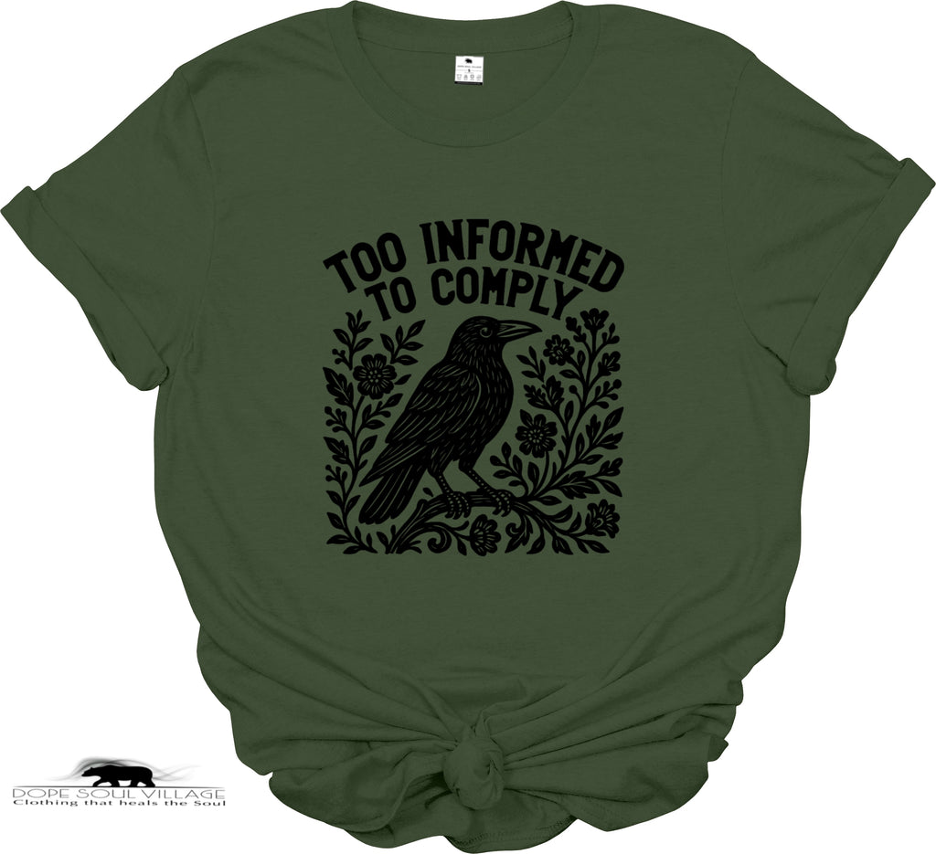 Too Informed to Comply | Crow Collection | DSV