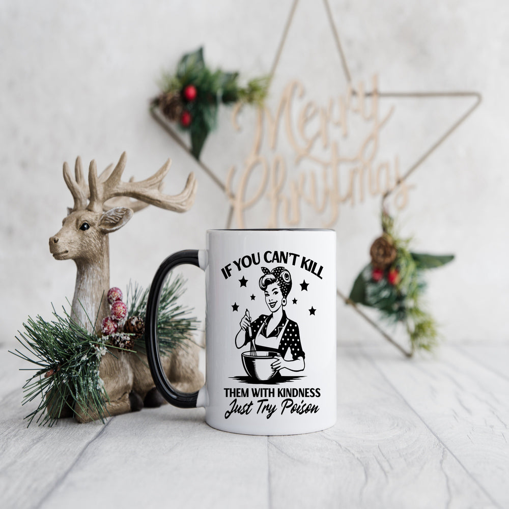 Try Poison | Retro feminist 11oz Mug | Dope Soul Village