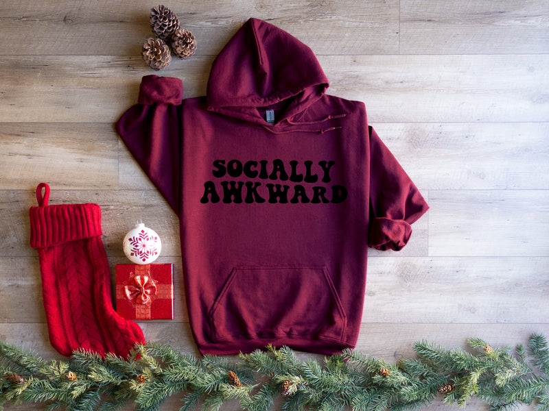 Social awkward | Mental Health Hoodie | Dope Soul Village