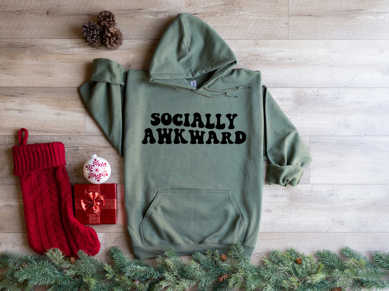 Social awkward | Mental Health Hoodie | Dope Soul Village