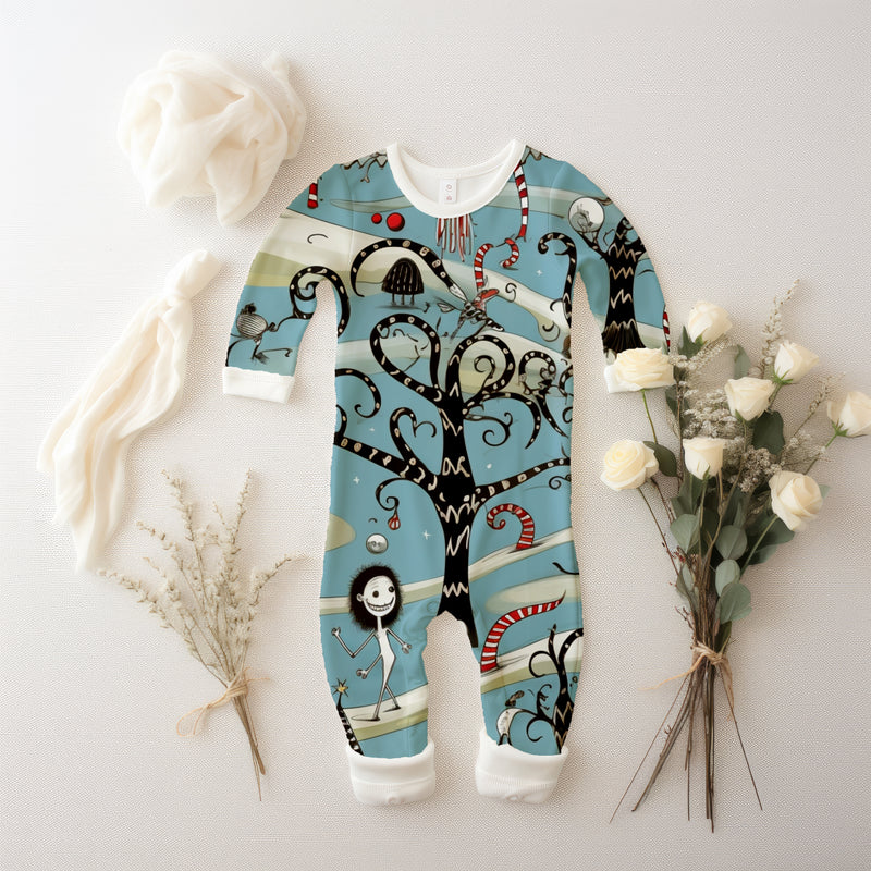 Creepy & Cheerful - Sensory Smart © All-in-one Nightwear | Dope Soul Village