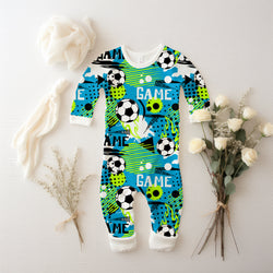 Football is life - Sensory Smart © All-in-one Nightwear | Dope Soul Village