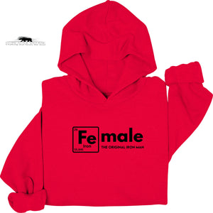 Female original Iron Man | Feminist Unisex Hoodie | Dope Soul Village