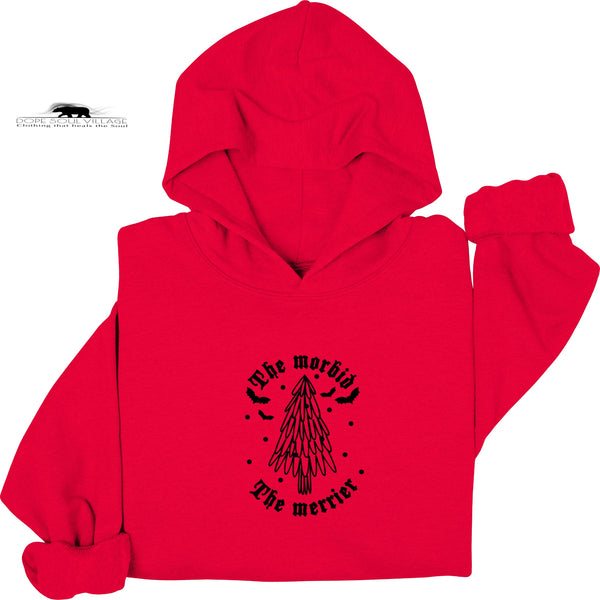 The Morbid The Merrier | Humour Hoodie| Dope Soul Village