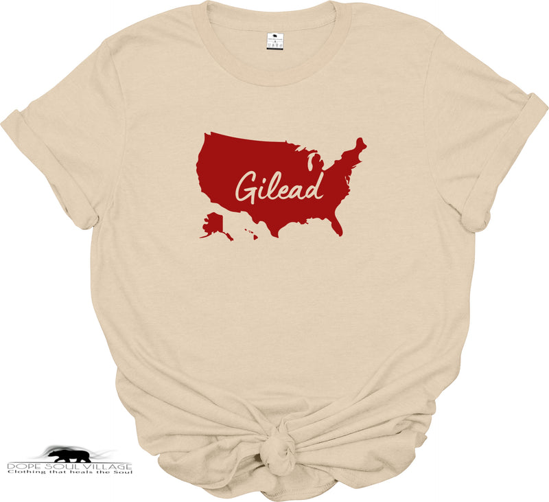 USA is Gilead | Handmaid Tale inspired | Unisex T-shirt | Dope Soul Village