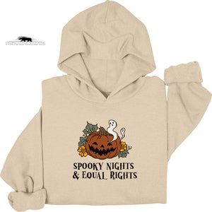 Spooky Nights & Equal Rights | Witchy Feminist Hoodie | Dope Soul Village