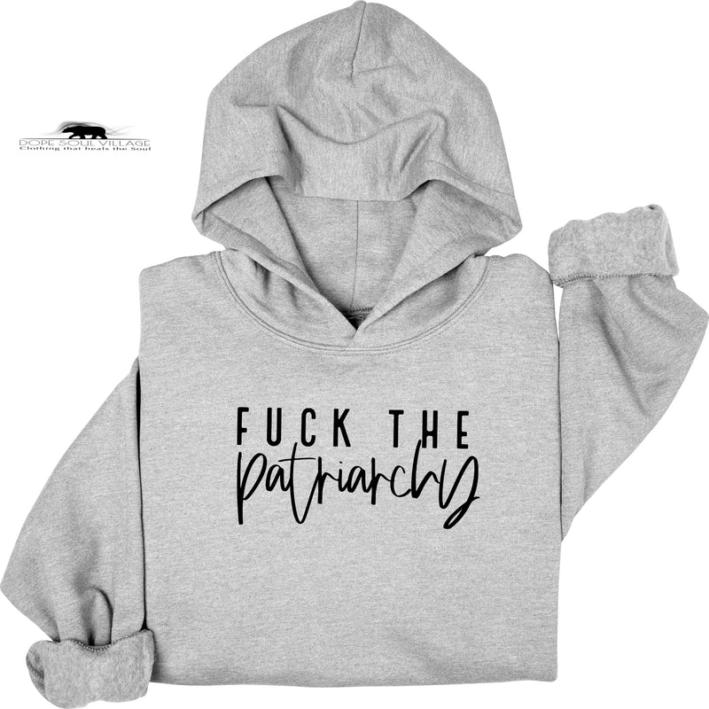 Fk the Patriarchy | Unisex Hoodie | Dope Soul Village feminist uk small business. london women owned 