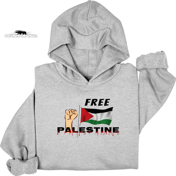 Free Palestine | Human Rights Hoodie | Dope Soul Village