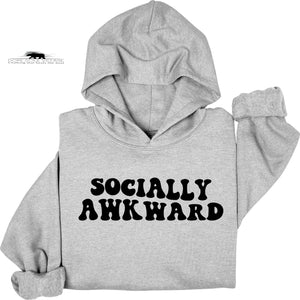 Socially awkward | Mental Health Hoodie | Dope Soul Village