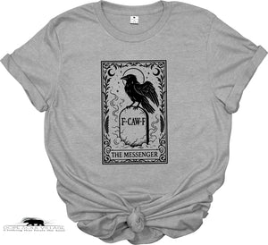 The Crow Is a Messenger | Crow Collection T-Shirt 🖤✨ | DSV
