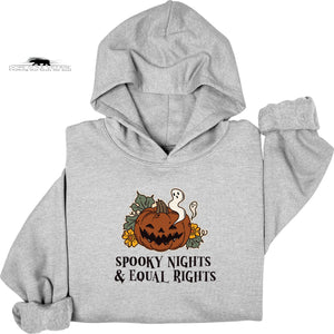 Spooky Nights & Equal Rights | Witchy Feminist Hoodie | Dope Soul Village