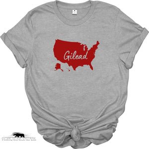 USA is Gilead | Handmaid Tale inspired | Feminist T-shirt | Dope Soul Village