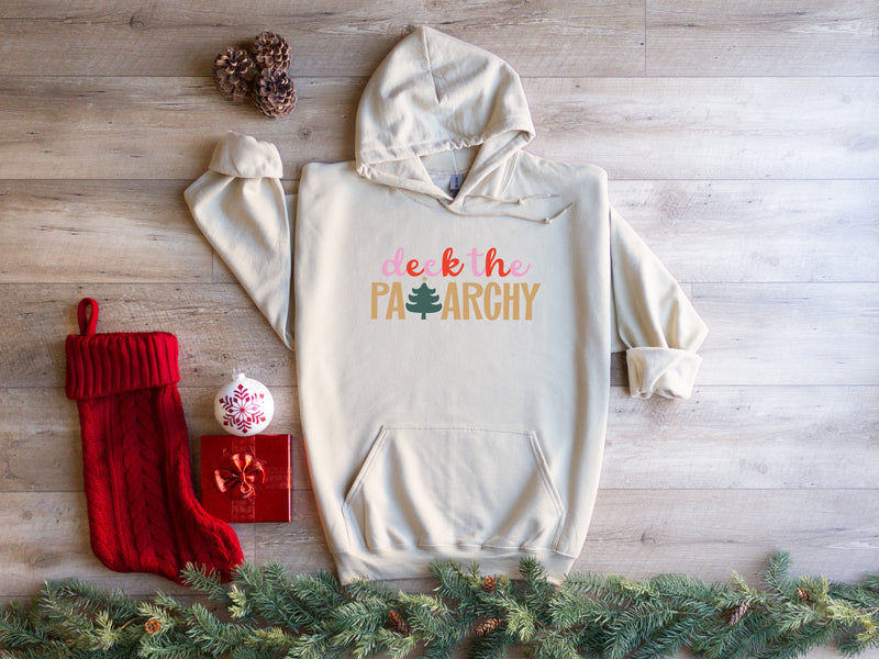 Deck the Patriarchy | Christmas Feminist Unisex Hoodie| Dope Soul Village